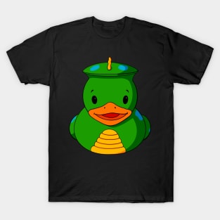 Green Dinosaur Rubber Duck T-Shirt